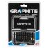 GRAPHITE Csavarhúzó bitkészlet, 23db., bitek 25mm - 18db, bitek 50mm - 4db., mágneses bittartó - 1db 56H612