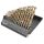 GRAPHITE Csigafúró készlet HSS-Cobalt, 1.0 - 10.0mm, 19db 57H089
