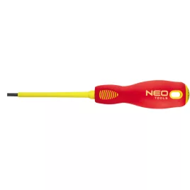   NEO TOOLS Csavarhúzó lapos 6.5X150 1000V szigetelt 25 év garanciával 04-055