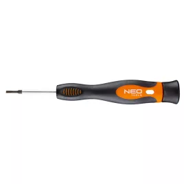   NEO TOOLS MŰSZERÉSZ, PRECÍZIÓS CSAVARHÚZÓ 2.0x50mm, lapos 25 év garanciával 04-112