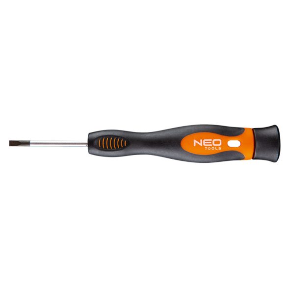 NEO TOOLS MŰSZERÉSZ, PRECÍZIÓS CSAVARHÚZÓ 3.0x50mm, lapos 25 év garanciával 04-114