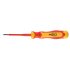 NEO TOOLS Csavarhúzó lapos, 1000V, szigetelt, 0.4x2.5x75mm, S2 acél 25 év garanciával 04-130