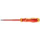 NEO TOOLS Csavarhúzó lapos, 1000V, szigetelt, 0.6x3x100mm, S2 acél 25 év garanciával 04-131