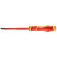 NEO TOOLS Csavarhúzó lapos, 1000V, szigetelt, 0.8x4x100mm, S2 acél 25 év garanciával 04-132