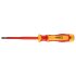 NEO TOOLS Csavarhúzó lapos, 1000V, szigetelt, 0.8x4x100mm, S2 acél 25 év garanciával 04-132