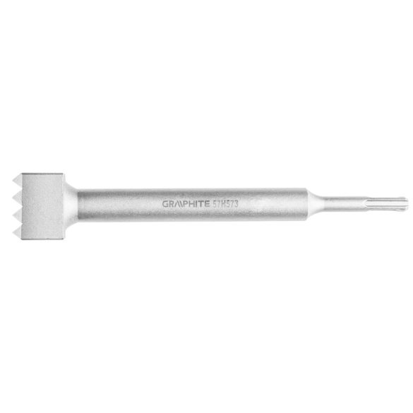 GRAPHITE Stokkolófej, véső, SDS PLUS 40x40mm, 16 stokkoló fej 57H573