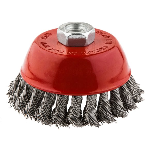 GRAPHITE DRÓTKORONG, FAZÉKKEFE SODROTT 100MM M14 57H583