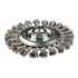 GRAPHITE DRÓTKORONG TÁNYÉR EGYENES, SODROTT 125MM INOX M14 57H598