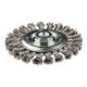 GRAPHITE DRÓTKORONG TÁNYÉR EGYENES, SODROTT 125MM INOX M14 57H598