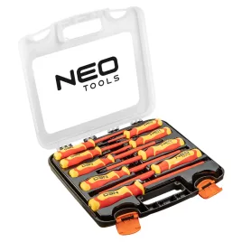   NEO TOOLS Csavarhúzó készlet 1000V, szigetelt 9db 25 év garanciával 04-142