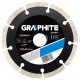 GRAPHITE Gyémánt vágókorong 125mm SZEGMENSES 57H617