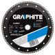 GRAPHITE Gyémánt vágókorong 230mm TURBO VÉKONY 57H623