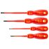 NEO TOOLS Csavarhúzó készlet 1000V, szigetelt, 4db, vékonyított szárral 04-144