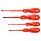 NEO TOOLS Csavarhúzó készlet 1000V, szigetelt, 4db, vékonyított szárral 04-144