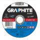 GRAPHITE Vágókorong fémhez 125x1.0x22mm, 41 A60-T-BF 57H707