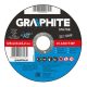 GRAPHITE Vágókorong fémhez 125x2.5x22mm, 41 A30-T-BF 57H708