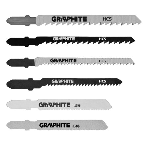 GRAPHITE DEKOPÍRFŰRÉSZLAP KÉSZLET 6db, BOSCH 57H754