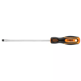   NEO TOOLS Csavarhúzó lapos 8x200mm 25 év garanciával 04-176