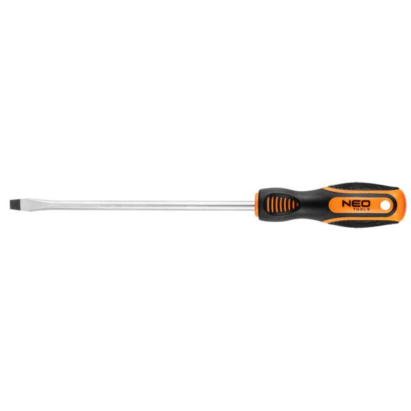 NEO TOOLS Csavarhúzó lapos 8x200mm 25 év garanciával 04-176