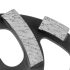 GRAPHITE Gyémánt csiszolókorong 125 x 22,2 x 5mm, nagy teherbírású 57H896