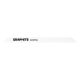 GRAPHITE ORRFŰRÉSZLAP 250mm, fém, inox, fa, réz, műanyag, alu, 2db 57H947