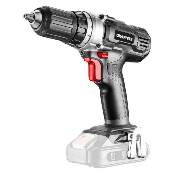 GRAPHITE Akkus fúró Energy+, 18V, 13mm gyorstokmány, akku nélkül!!! 3 év garanciával 58G006