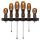 NEO TOOLS Csavarhúzó készlet, fali tartóval, 6db 25 év garanciával 04-193