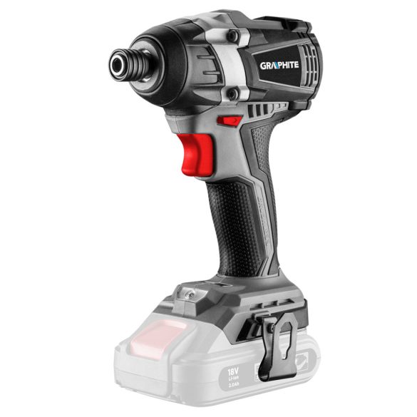 GRAPHITE Akkus szénkefementes ütvecsavarozó 1/4"(hatszög), Energy+, 18V, 200Nm, akku nélkül!!! 3 év garanciával 58G024