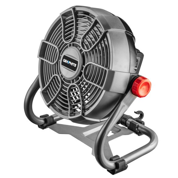 GRAPHITE Akkus és vezetékes ventilátor, Energy+, akku nélkül!!! 3 év garanciával 58G080