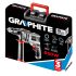 GRAPHITE Ütvefúró 650W, 0-3000/min, 13mm fogastokmány, koffer 3 év garanciával 58G726
