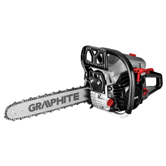 GRAPHITE Benzines láncfűrész 2kW (2,7 LE), láncvezető 16" (400mm) 3 év garanciával 58G953