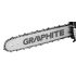 GRAPHITE Benzines láncfűrész 2kW (2,7 LE), láncvezető 16" (400mm) 3 év garanciával 58G953