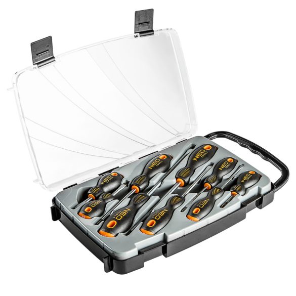 NEO TOOLS Csavarhúzó készlet 9db 25 év garanciával 04-208