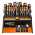 NEO TOOLS Csavarhúzó készlet + bitek 37db 25 év garanciával 04-210
