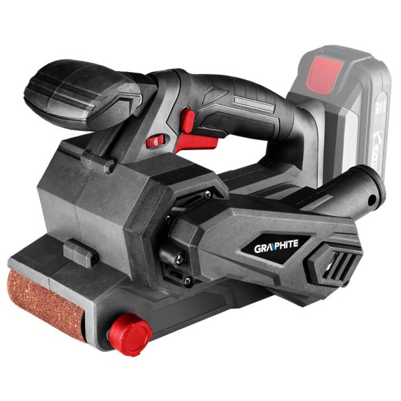 GRAPHITE Akkus szalagcsiszoló, Energy+, 18V, 120-350 1/min 3 év garanciával 58GE136