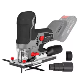   GRAPHITE Akkus, szénkefementes dekopírfűrész, Energy+, 18V, akku nélkül 3 év garanciával 58GE145