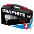 GRAPHITE LEMEZVÁGÓGÉP, folyamatos lyukasztó 500W, hullám- és síklemezekhez. Egyenes és ív vágásra. Kofferben. 3 év garanciával 59G401