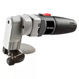   GRAPHITE LEMEZVÁGÓGÉP, lemezolló 500W, síklemezekhez. Egyenes és ív vágásra is alkalmas. Kofferben. 3 év garanciával 59G402