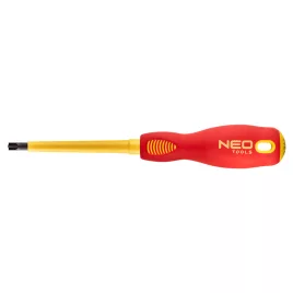   NEO TOOLS Csavarhúzó SL/PH2 100mm, 1000V, szigetelt 25 év garanciával 04-222