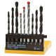 Top Tools Fúró készlet kombinált vegyes 9db 60H009