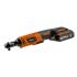 NEO TOOLS Akkus racsnis kulcs, Energy+ 18V, 3/8"-os 1/2"-os adapterrel, akku nélkül!!! 3 év garanciával 04-603