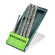 VERTO Betonfúró készlet SDS PLUS 5db. - 5, 6 x110mm + 8, 10, 12 x160mm 60H685