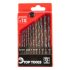 Top Tools Csigafúró készlet 13db, 1.5-6.5mm 60H713