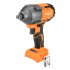 NEO TOOLS Akkus szénkefementes ütvecsavarozó, 1/2" (négyszög) Energy+, 18V, 850Nm, akku nélkül 3 év garanciával 04-608