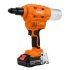 NEO TOOLS Akkus popszegecshúzó, Energy+, 18V, szegecsátmérő 2,4-6-4mm, húzóerő 12000 N 3 év garanciával 04-617
