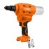 NEO TOOLS Akkus popszegecshúzó, Energy+, 18V, szegecsátmérő 2,4-6-4mm, húzóerő 12000 N 3 év garanciával 04-617