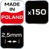 NEO TOOLS Hézagoló-, fugakereszt - 2.5mm, 150db 61-110
