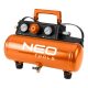 NEO TOOLS Akkus kompresszor Energy+, 18V, 8bar/3.8L 3 év garanciával 04-620