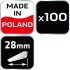 NEO TOOLS CSEMPEÉK 100db 28mm 61-123
