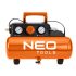 NEO TOOLS Akkus kompresszor Energy+, 18V, 8bar/3.8L 3 év garanciával 04-620